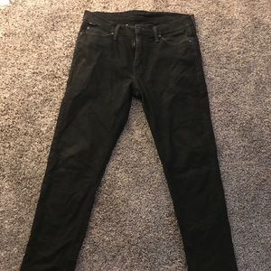 Men’s BDG skinny stretch black jeans